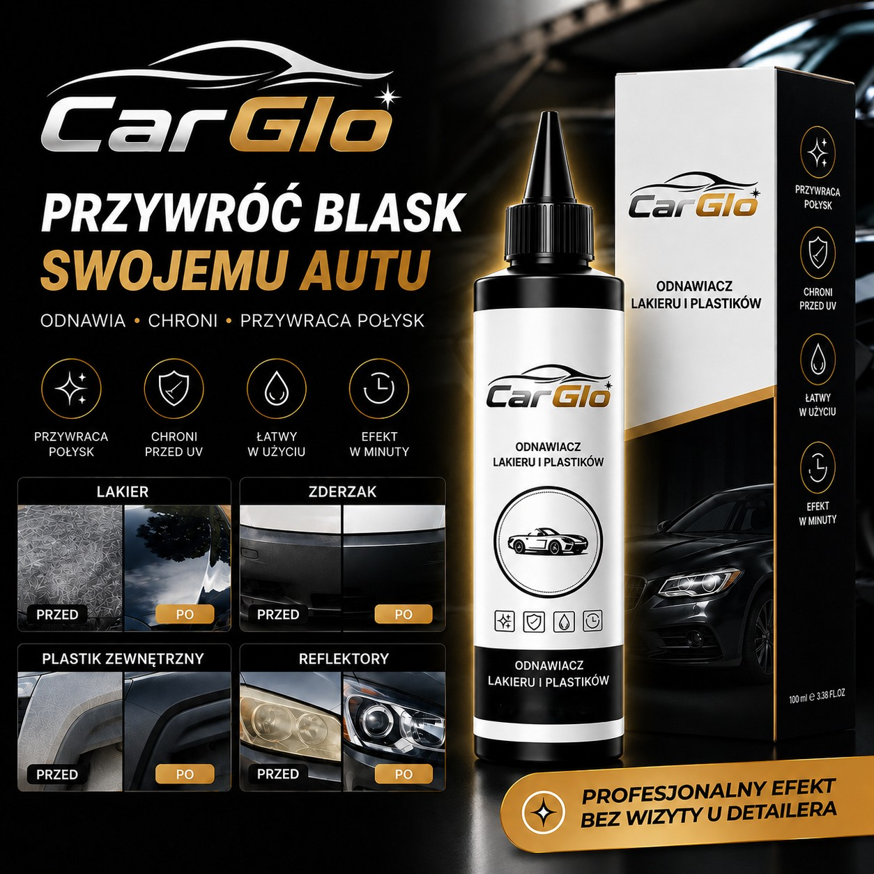 Carglo™ Preparat do odnawiania lakieru samochodowego